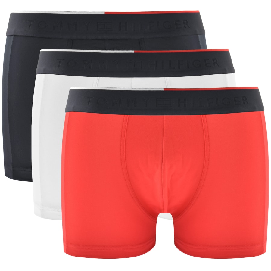 Red tommy hilfiger boxers discount